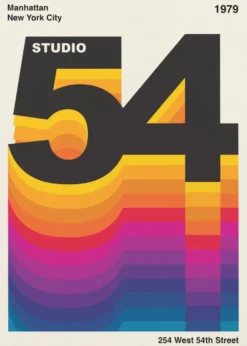 Studio 54 Retro Design