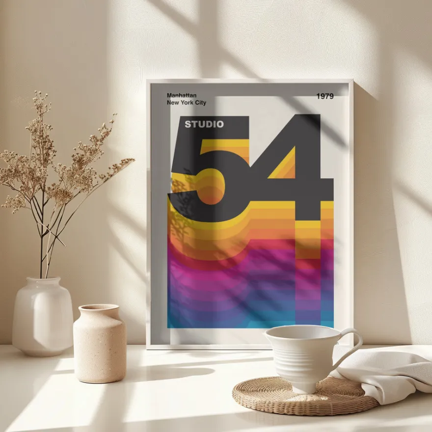 Studio 54 Retro Design