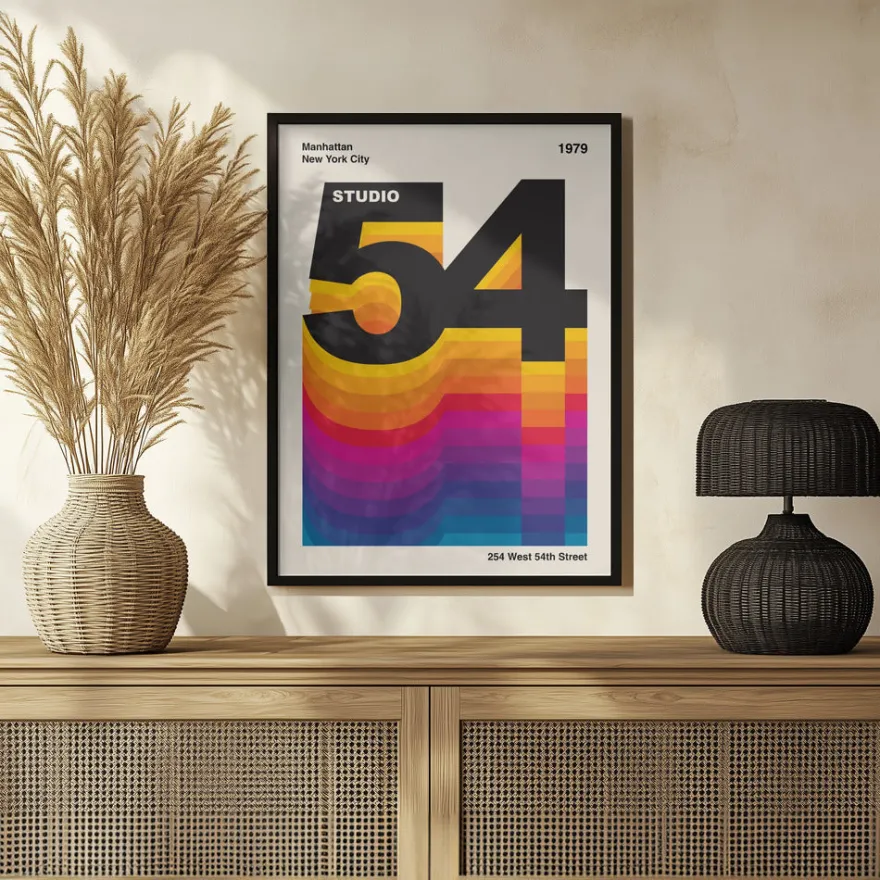 Studio 54 Retro Design