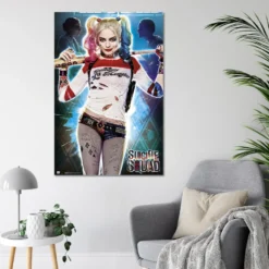 Suicide Squad Poster Harley Quinn Daddys Lil Monster