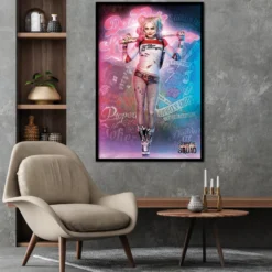 Suicide Squad Poster Stehend Harley Quinn