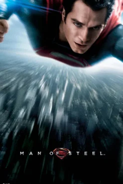Superman Man of Steel Poster Onesheet (Flying)