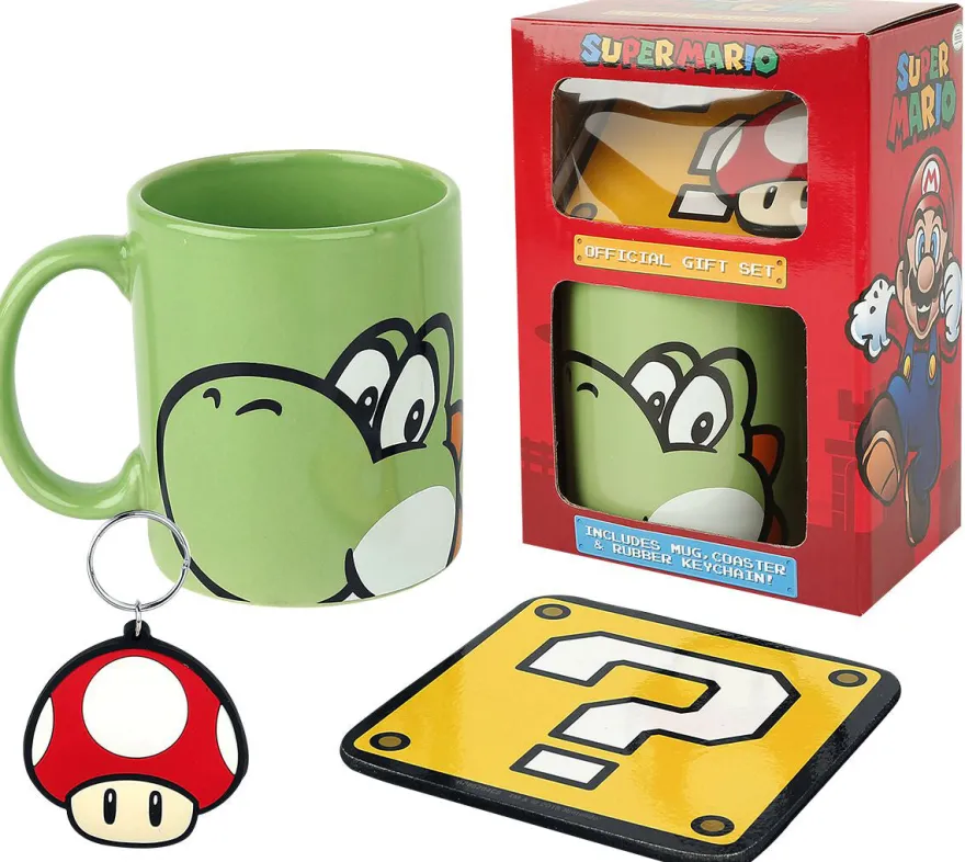 Super Mario Geschenkset Yoshi