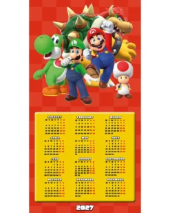 Super Mario Kalender 2027