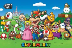 Super Mario Poster Charaktere