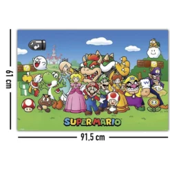 Super Mario Poster Charaktere
