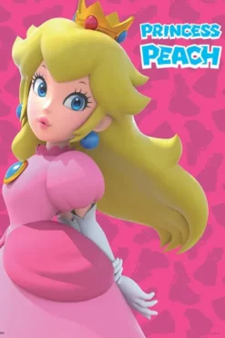 Super Mario Poster The Princess Peach
