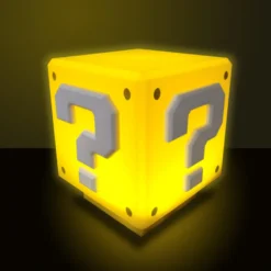 Super Mario Tischlampe Mini Fragezeichen-Block