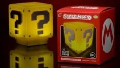 Super Mario Tischlampe Mini Fragezeichen-Block