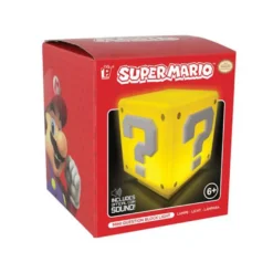 Super Mario Tischlampe Mini Fragezeichen-Block