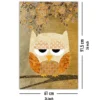Sweet Owl Poster Antik