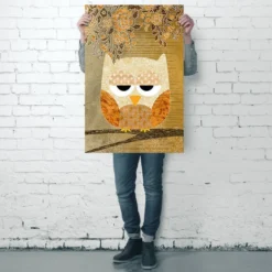 Sweet Owl Poster Antik