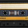 Tape Fußmatte Kassette / Tape Orange