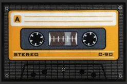 Tape Fußmatte Kassette / Tape Orange