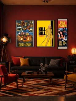 Tarantino Kultfilm Poster 3er Set