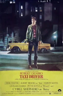 Taxi Driver Poster yellow Taxi