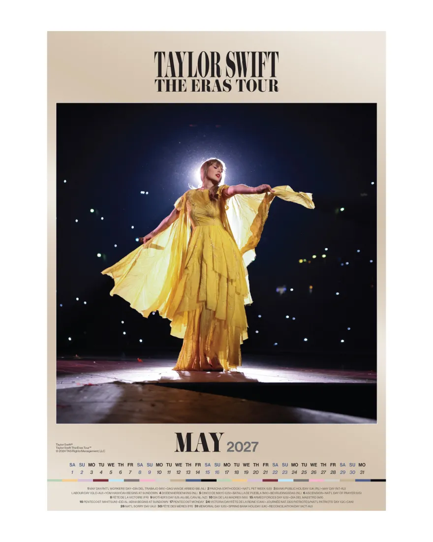 Taylor Swift Kalender 2027 DIN A3