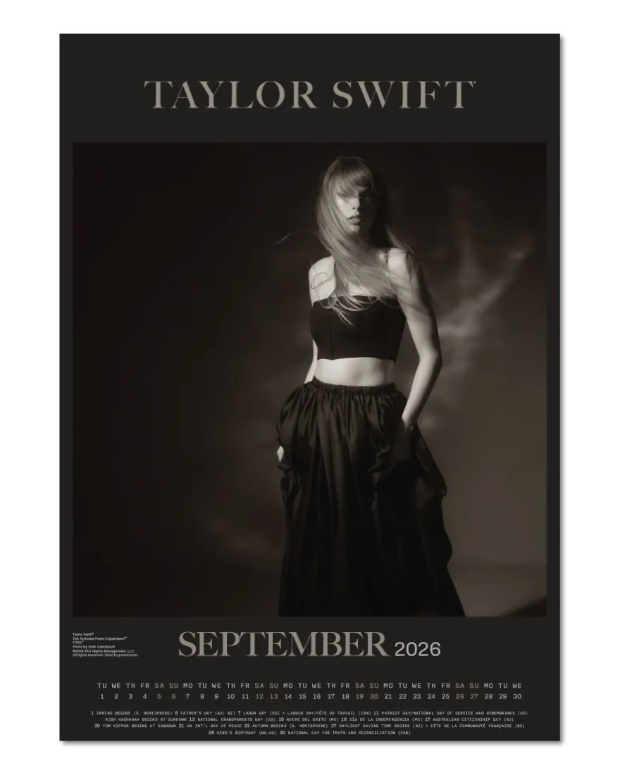 Taylor Swift Kalender 2026 DIN A3