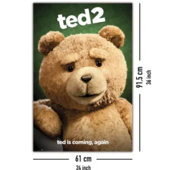 Ted 2 Poster Ted is coming, again