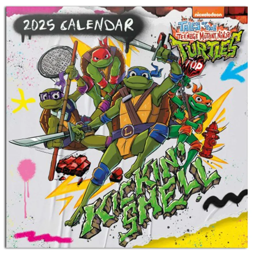 Teenage Mutant Kalender 2025 Ninja Turtles