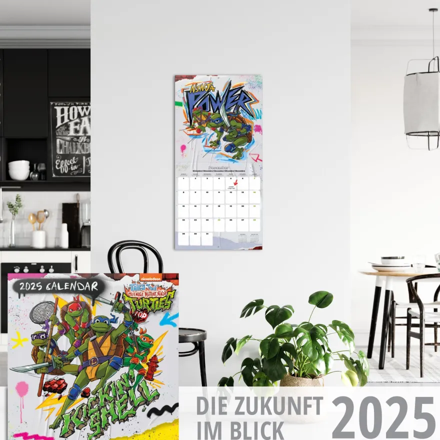 Teenage Mutant Kalender 2025 Ninja Turtles