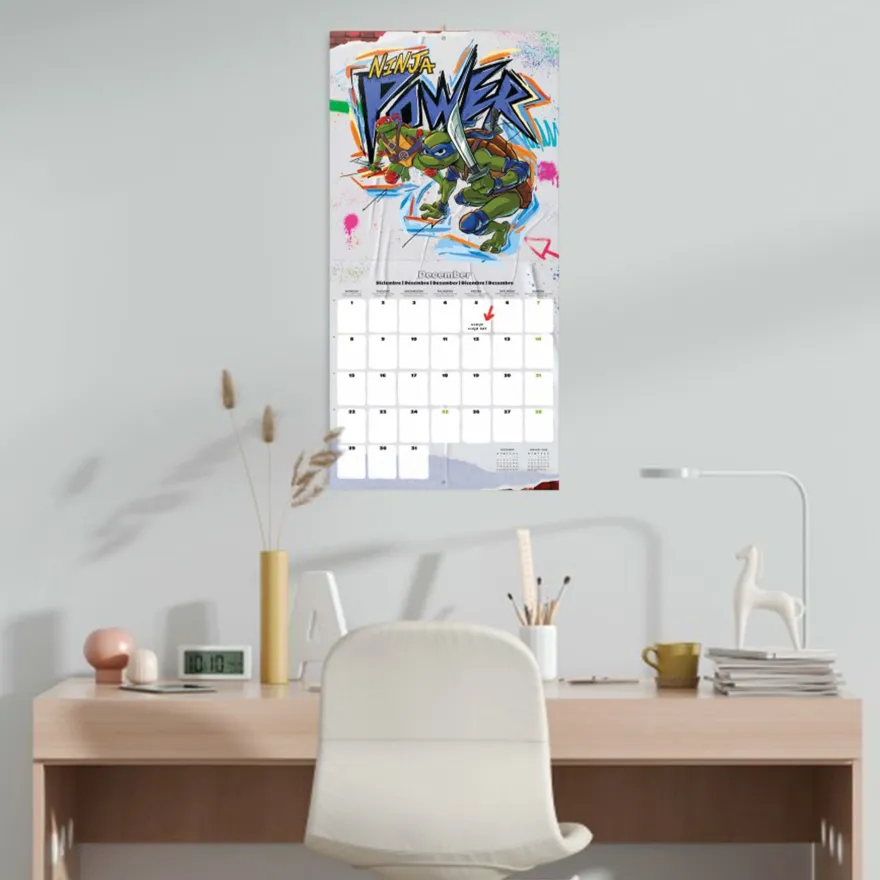 Teenage Mutant Kalender 2025 Ninja Turtles
