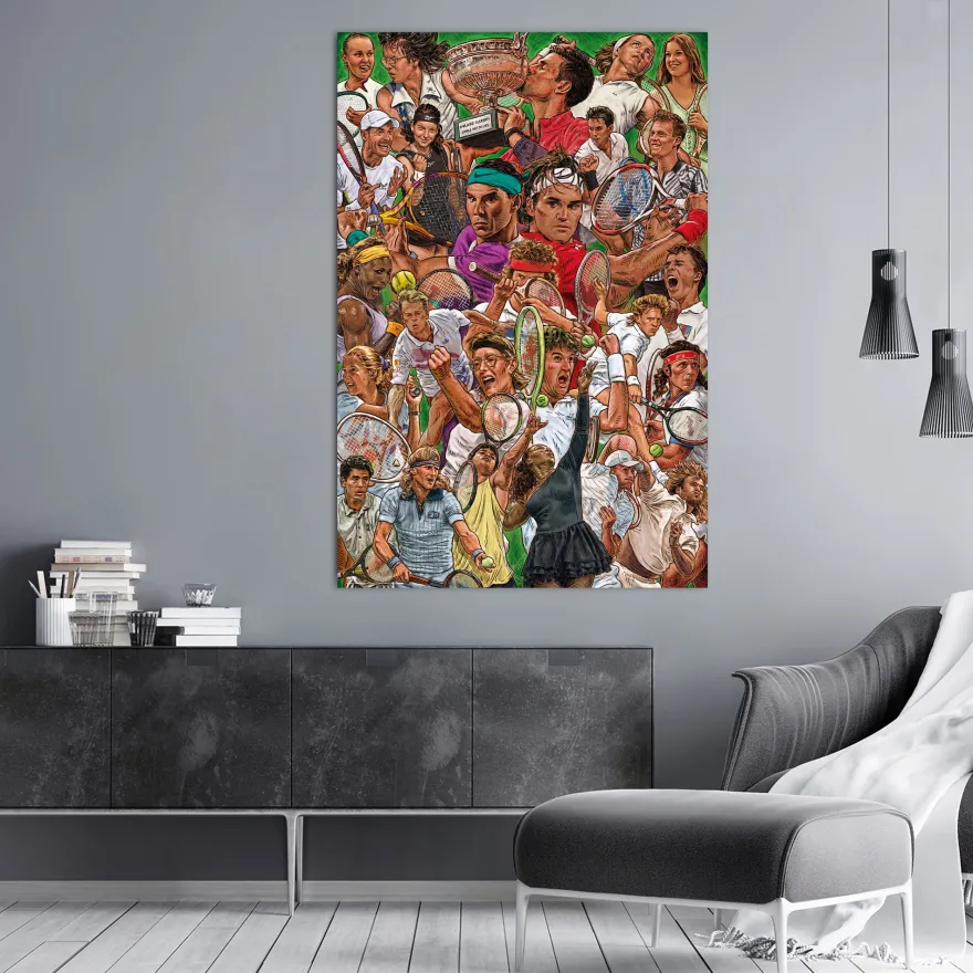 Tennis Legends Poster