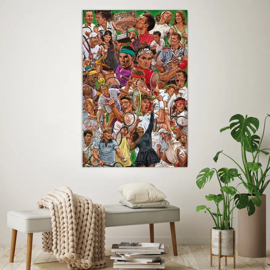 Tennis Legends Poster