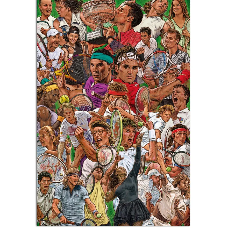 Tennis Legends Poster