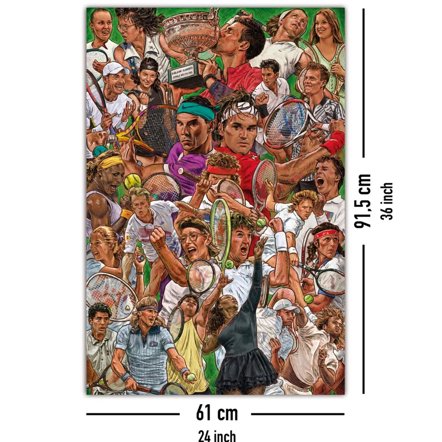 Tennis Legends Poster
