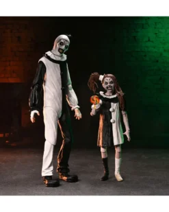 Terrifier 2 Actionfigurenpack Art the Clown & Pale Girl