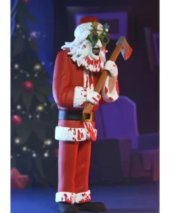 Terrifier 3 Toony Terrors Art the Clown Santa Suit Figur
