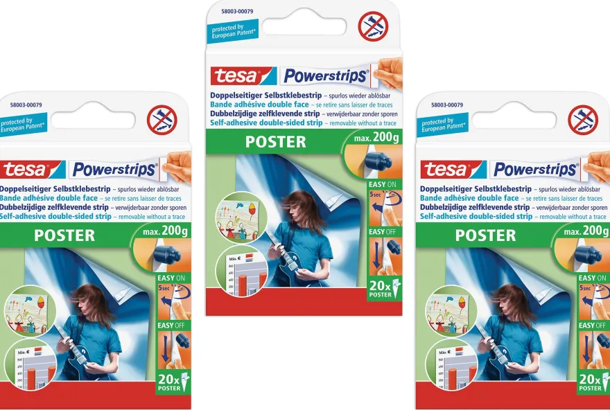 Tesa Powerstrips®, 3-er Set