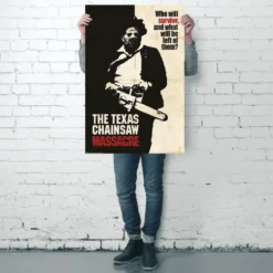Texas Chainsaw Massacre Poster Who Will Survive?