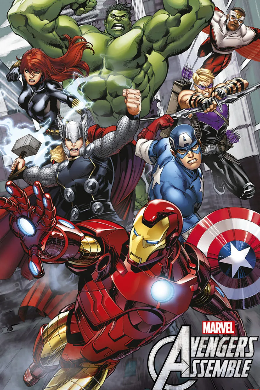 The Avengers Poster Marvel Comics