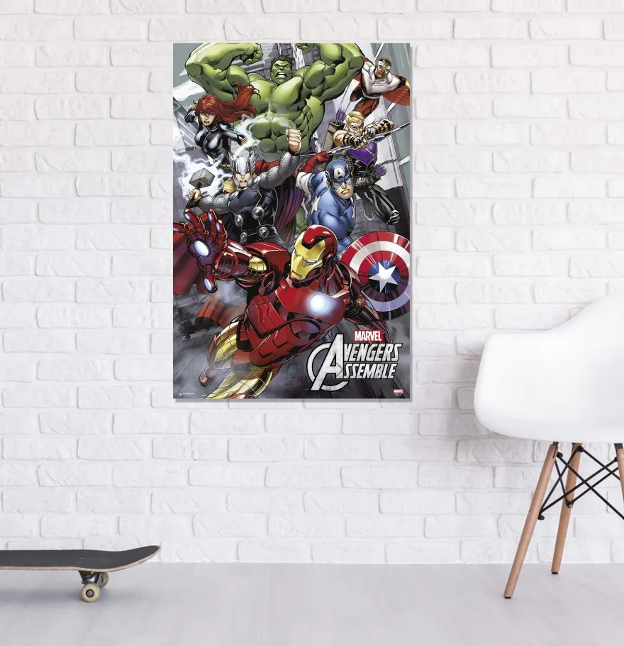 The Avengers Poster Marvel Comics