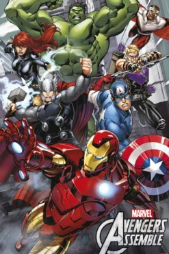 The Avengers Poster Marvel Comics