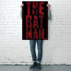 The Batman Poster Cut Away Robert Pattinson