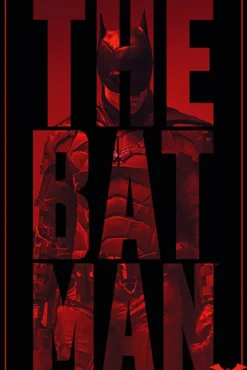 The Batman Poster Cut Away Robert Pattinson