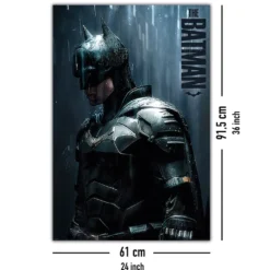 The Batman Poster Downpour Robert Pattinson
