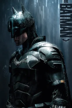 The Batman Poster Downpour Robert Pattinson