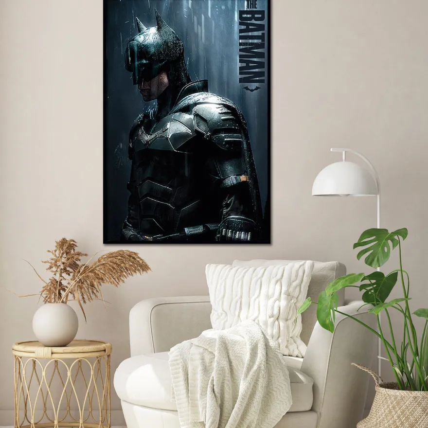 The Batman Poster Downpour Robert Pattinson
