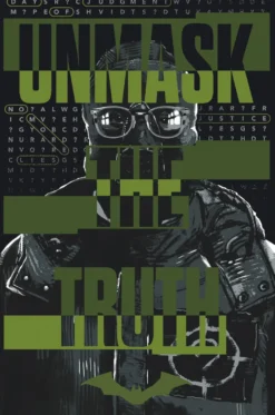 The Batman Poster Unmask the Truth Robert Pattinson