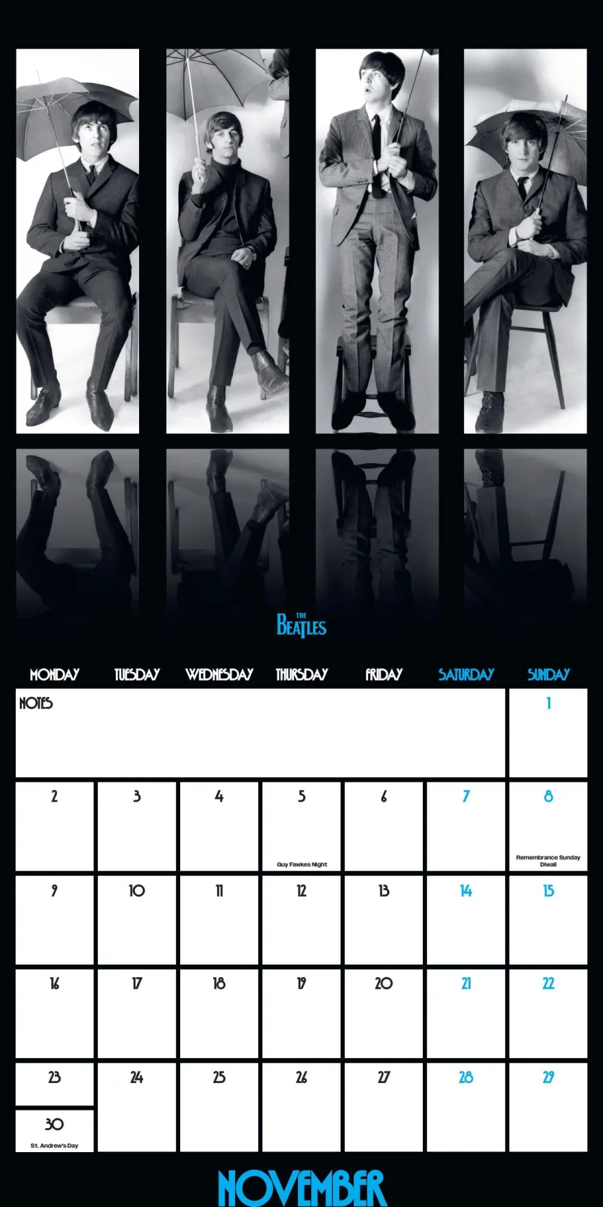 The Beatles Kalender 2026