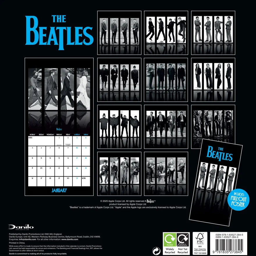 The Beatles Kalender 2026