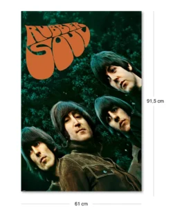 The Beatles Poster - Rubber Soul - 61x91,5 cm