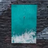 The Big Blue Poster Surfer Mighty And Mesmerizing