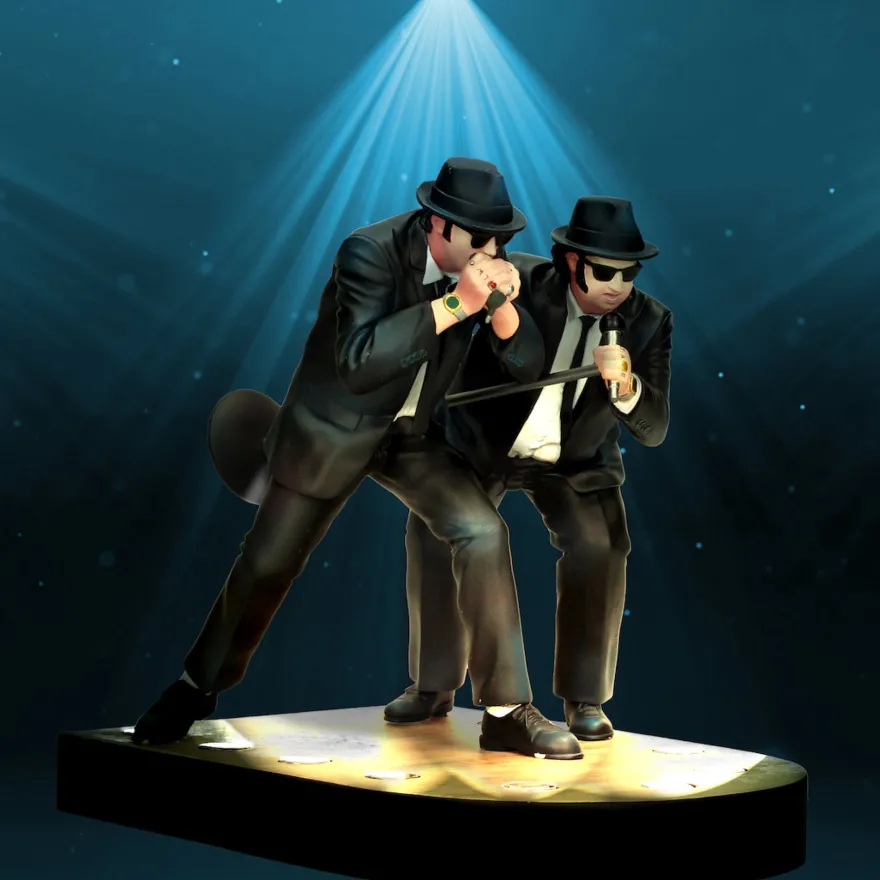 The Blues Brothers Figurenset Jake & Elwood Blues mit Licht
