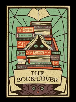 The Book Lover Kunstdruck Tobe Fonseca, Threadless
