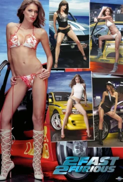 The fast and the Furious 2 Poster Ladies